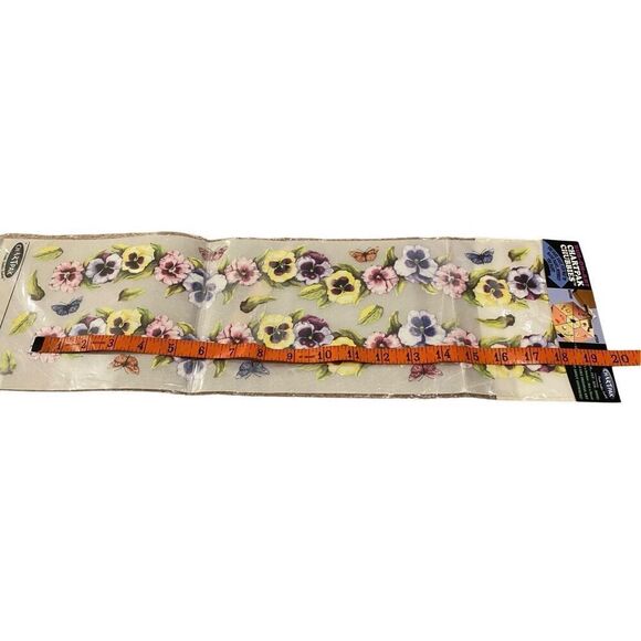 ChartPak Chubbies Rub On Floral Art Crafts Pansy Diy Decor - Picture 7 of 9